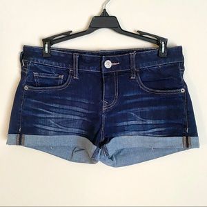Express Jeans Relaxed Low Rise Denim Shorts